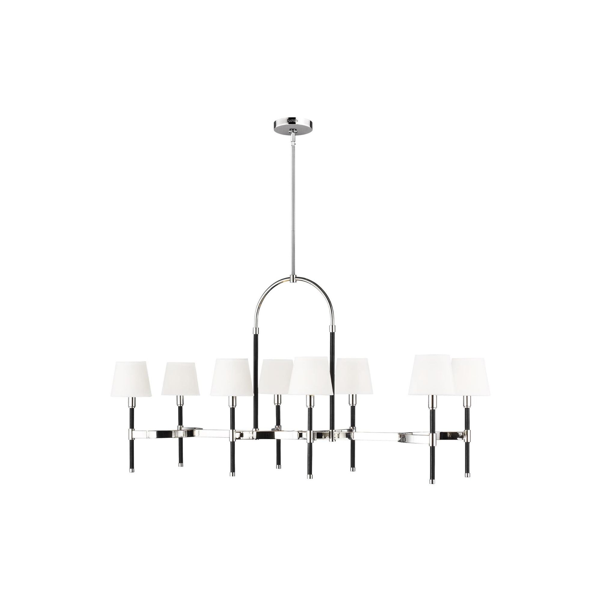 Lauren Ralph Lauren Katie Linear Chandelier in Polished Nickel