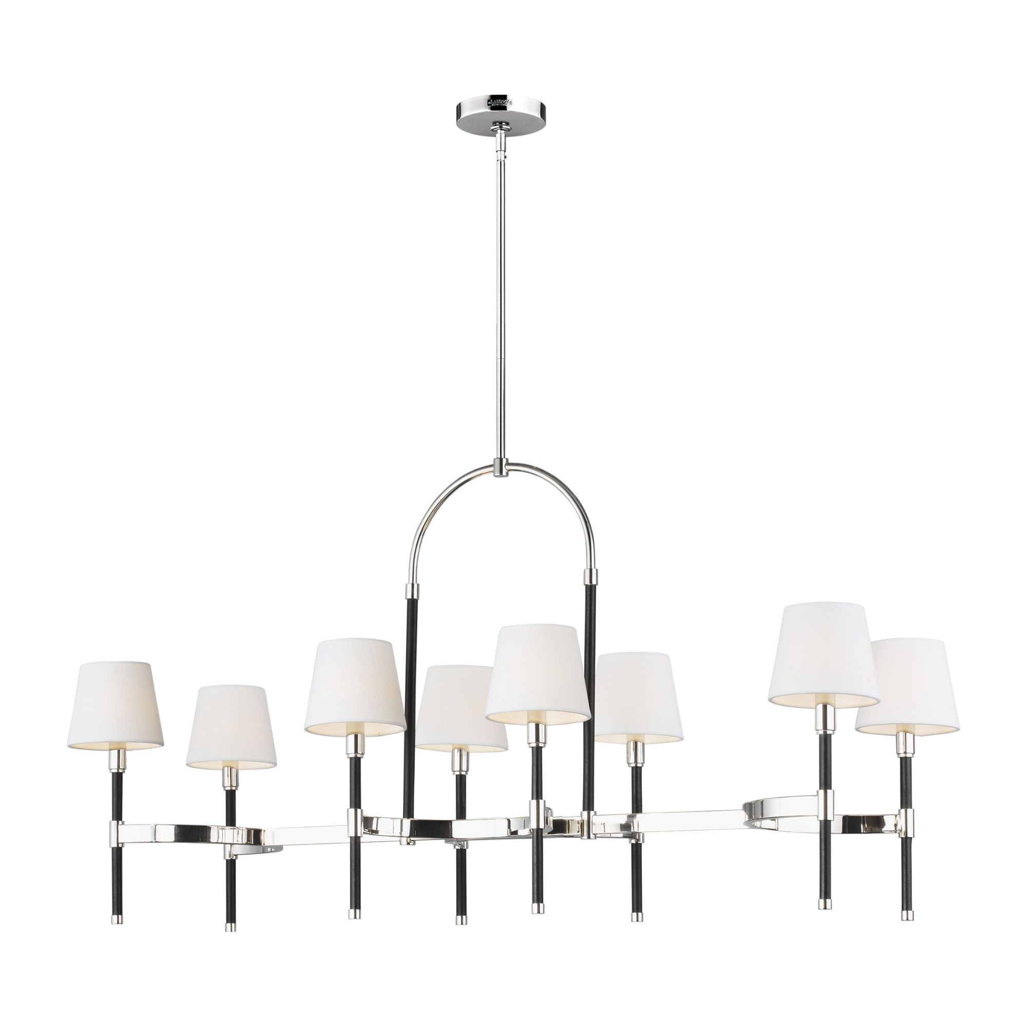 Lauren Ralph Lauren Katie Linear Chandelier in Polished Nickel