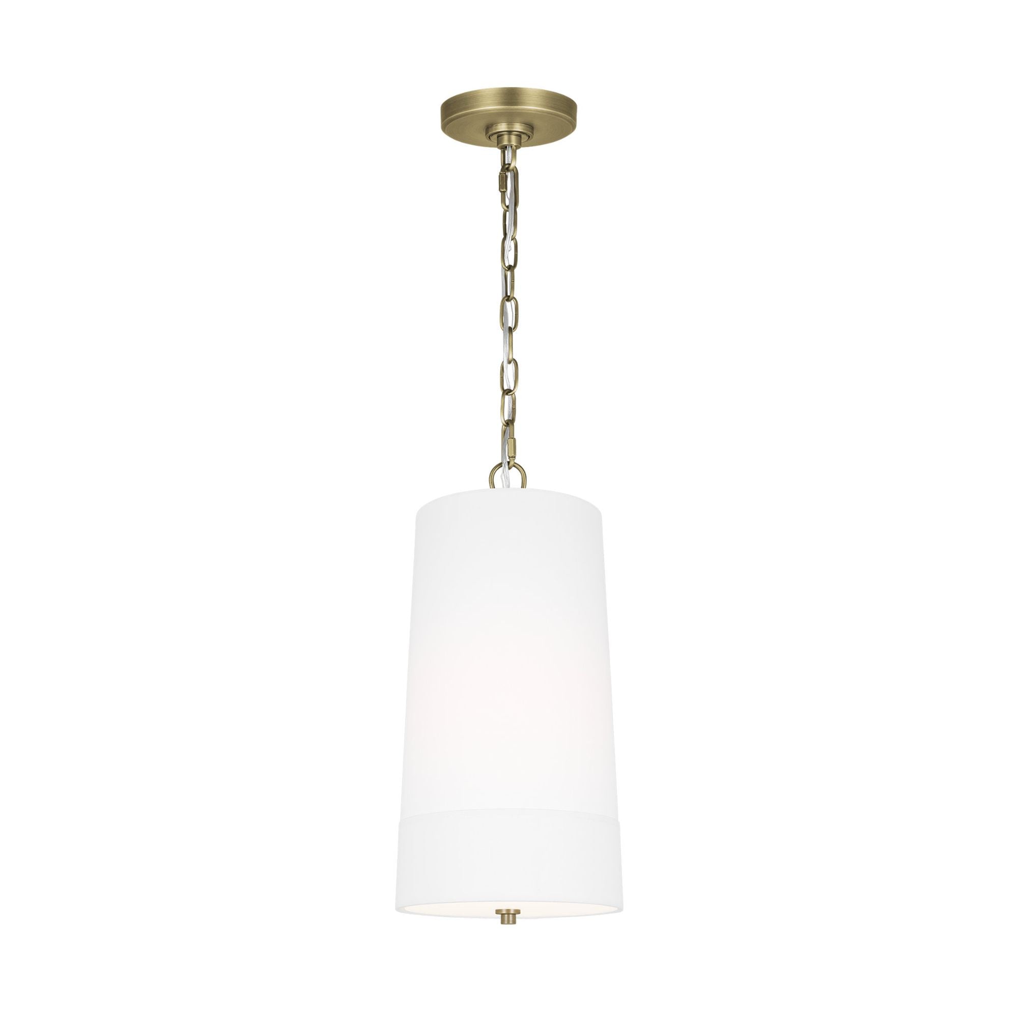 Lauren Ralph Lauren Ivie Tall Pendant in Time Worn Brass