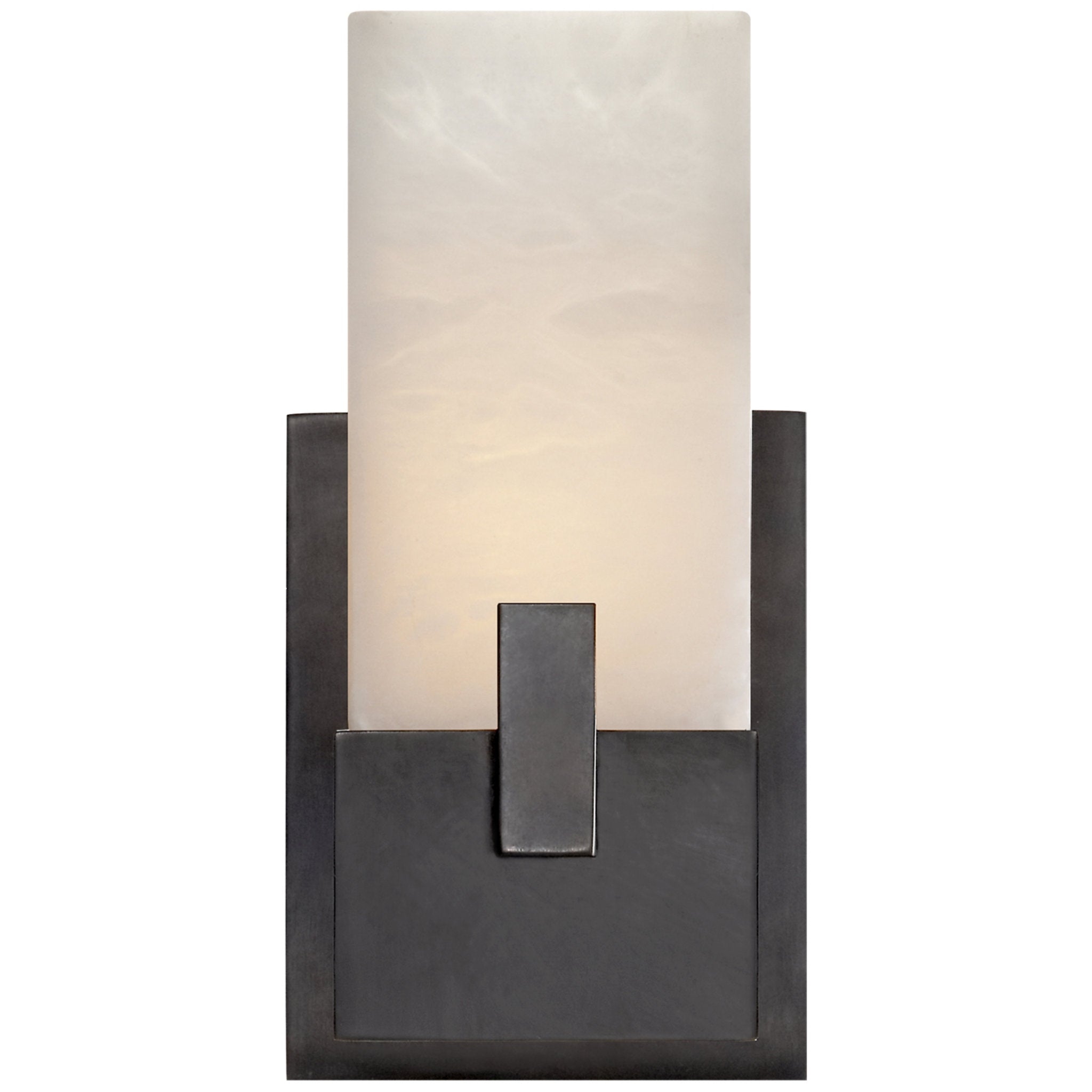 Kelly Wearstler Covet Short Clip Bath Sconce in Bronze