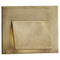 Kelly Wearstler Esker Envelope Sconce in Antique-Burnished Brass