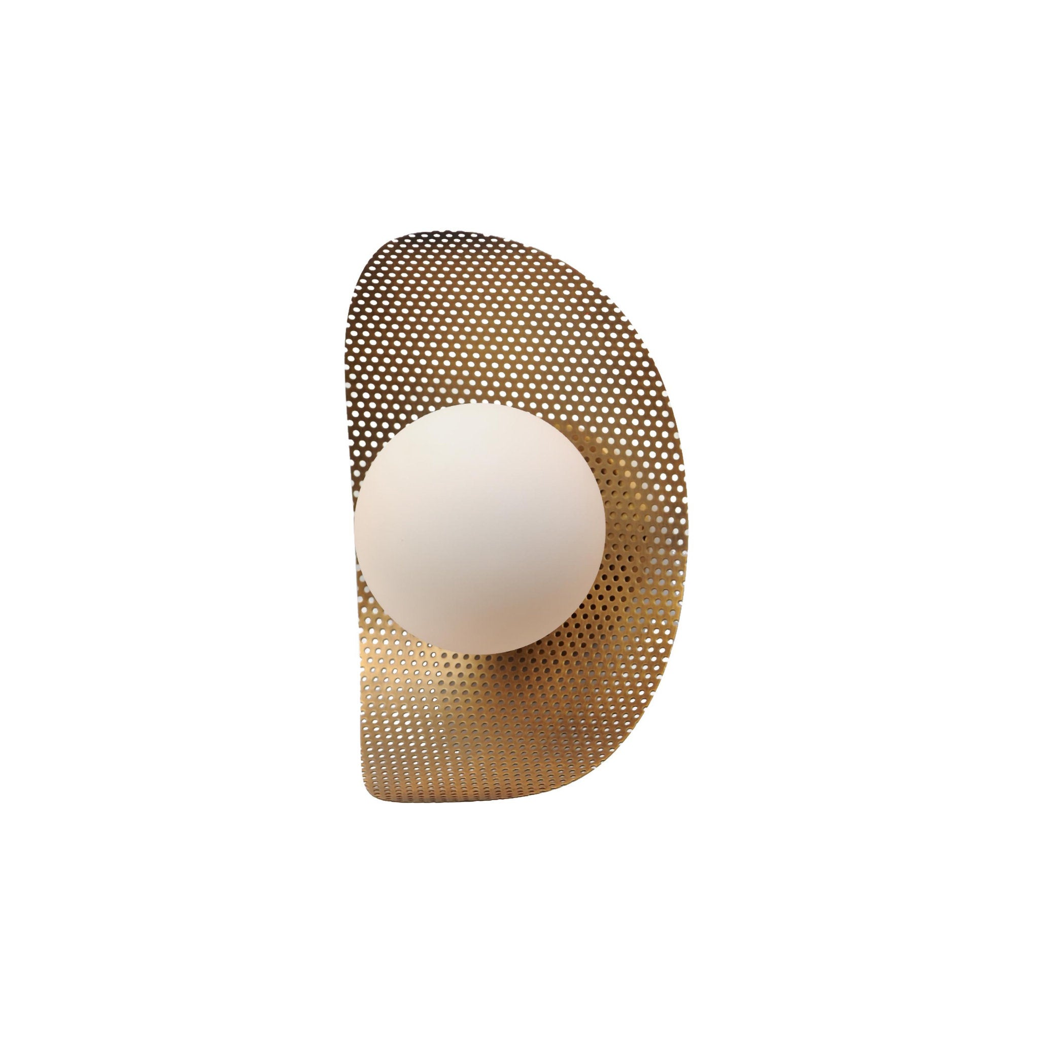 Studio M SM32360SWNAB Chips LED Sconce - Aged Brass in Natural Aged Brass by Mat Sanders