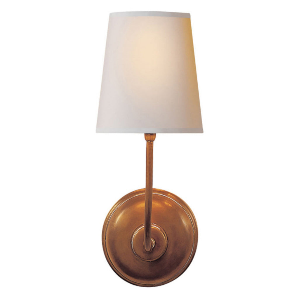 Shop Visual Comfort Signature, TOB 3942HAB-L, Lyra Collection, Brass -  Antique