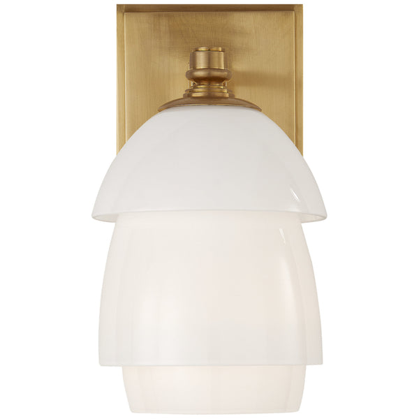 Chapman & Myers Dorchester Club Table Lamp in Antique-Burnished Brass