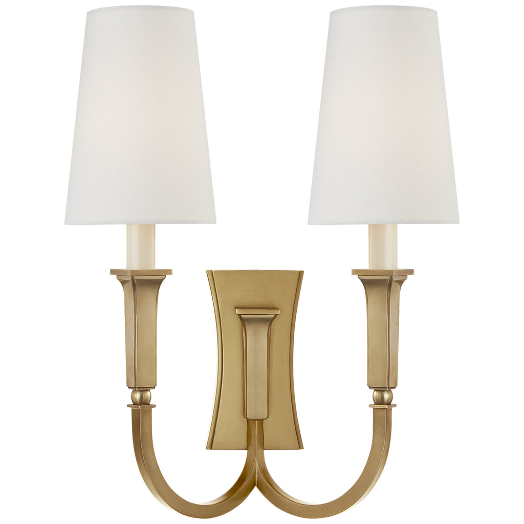 Thomas OBrien Antonio Adjustable Wall Lamp in Brass by Visual Comfort  Signature at Destination Lighting