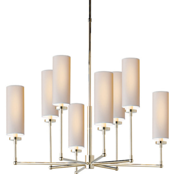 Natural Nickel O\'Brien Polished in Large Ziyi P Thomas with Chandelier
