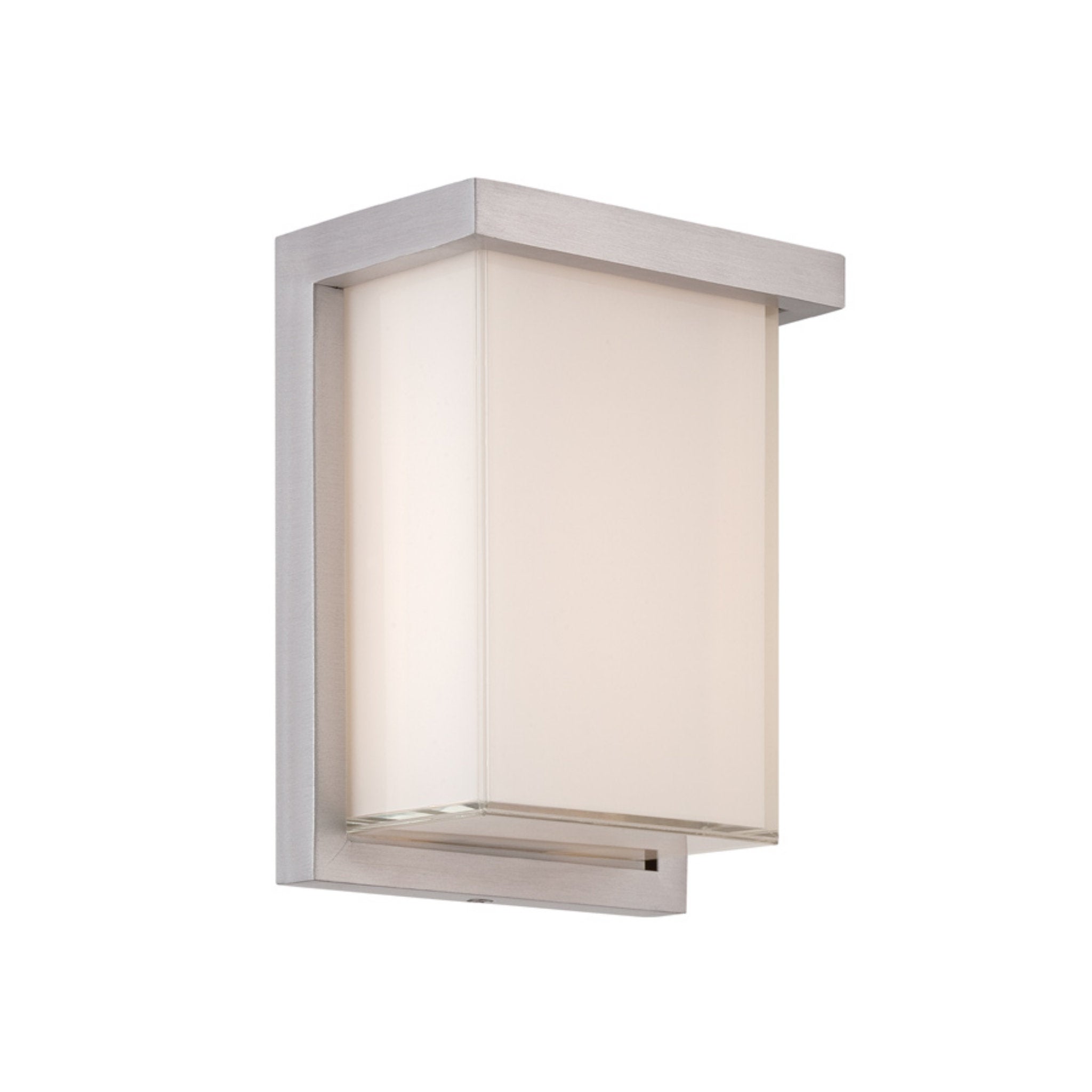 Modern Forms WS-W1408-AL 3000K 11.5 Watt LEDge LED Wall Light in Brushed Aluminum